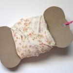 Fabric Ribbon , Floral Cot..
